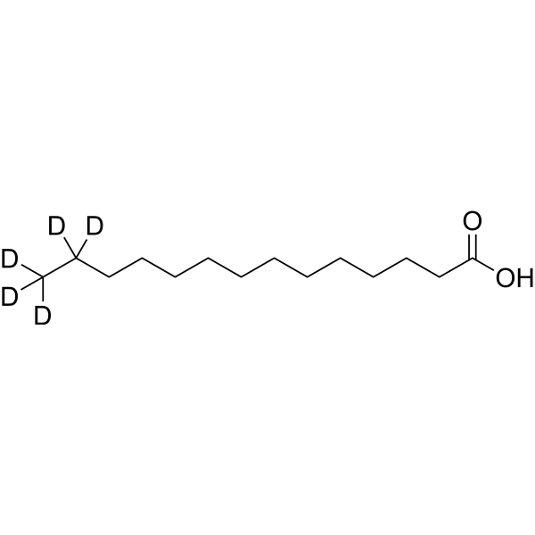 Myristic acid-d5 327077-03-2